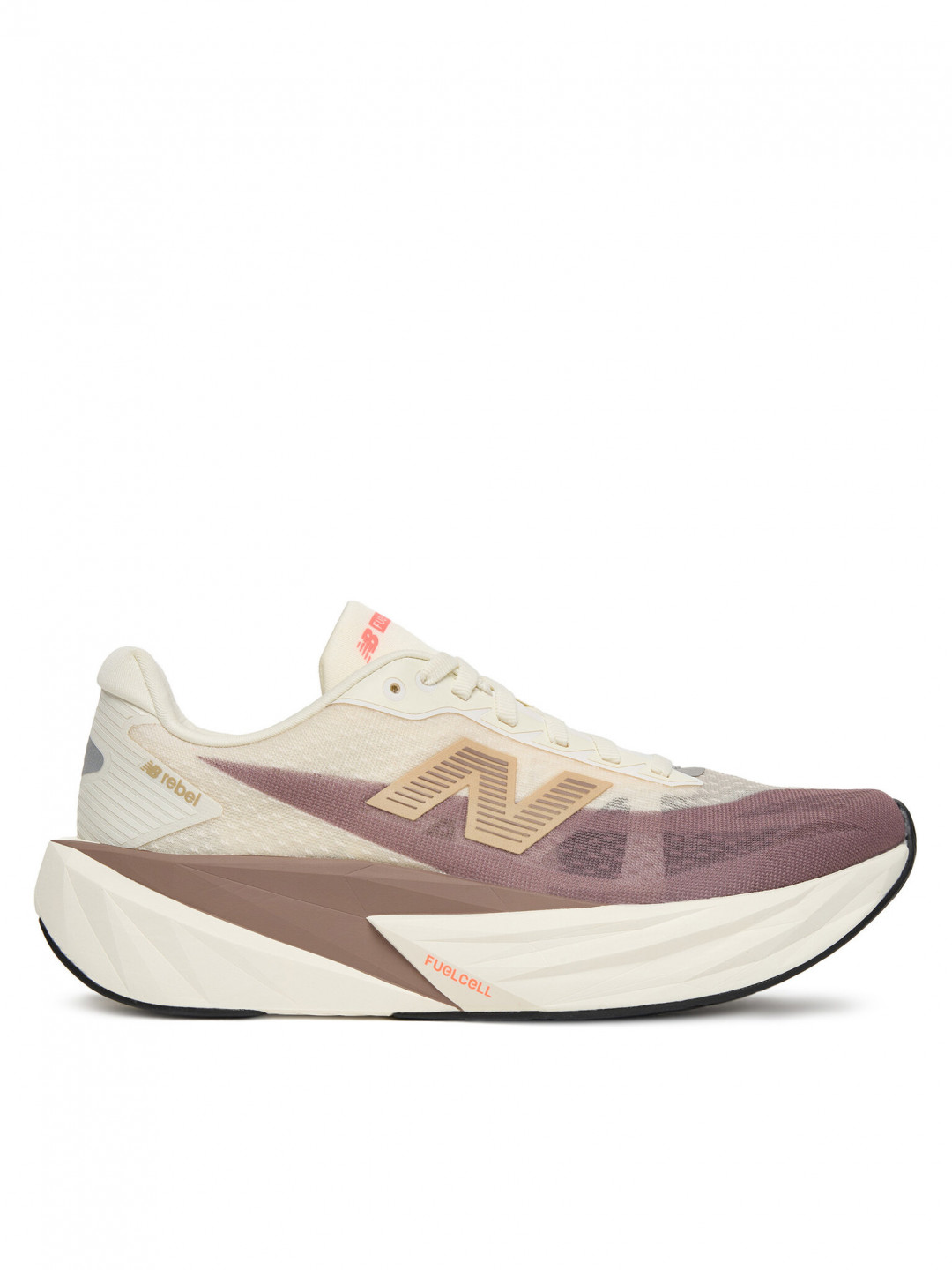 New Balance Běžecké boty FuelCell Rebel v5 WFCXLJ5 Béžová
